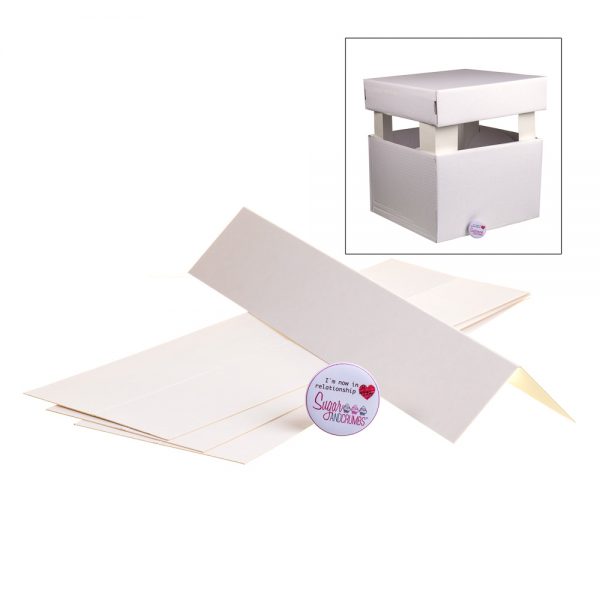 Cake Box EXTENSION CORNERS Cards 14 Inch Pack of 4