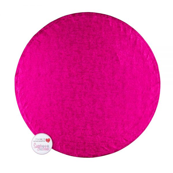 Cake Drum ROUND Cerise 10 Inch