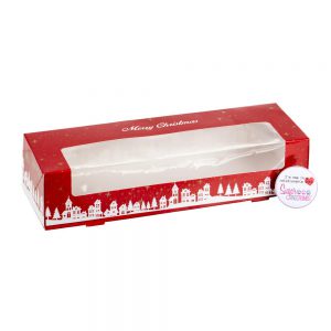 Christmas Mince Pie Box 9.25 x 3.25 x 2 inches with insert
