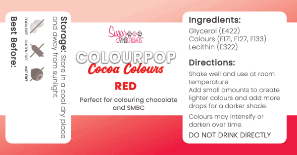 Colour Pop - Oil Base - Cocoa Colours - Red