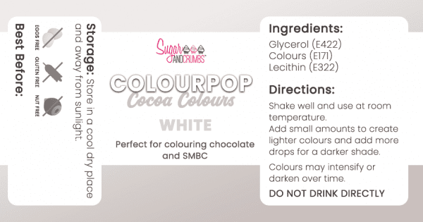 Colour Pop - Oil Base - Cocoa Colours - White