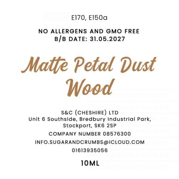 Colour Pop - Oil Base - Matte Petal Dust - Wood 10ml.back