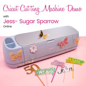 Cricut Cutting Machine - Demo Online with Jess - Sugar Sparrow