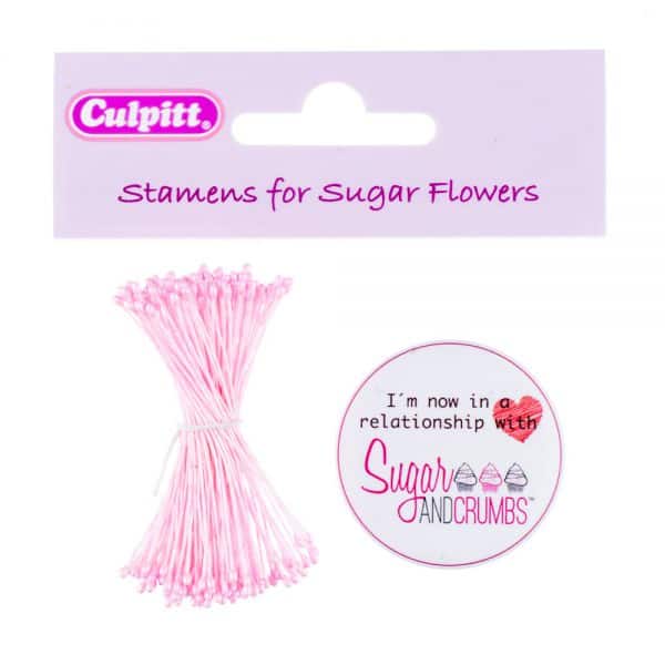 Culpitt Small Pink Pearl Stamens Bunch of 72