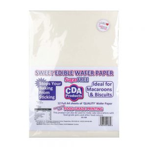 Edible Wafer Paper Pack of 12