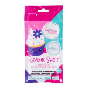 Flavour Shots! - Concentrated Flavoured Icing Sugar - Mint