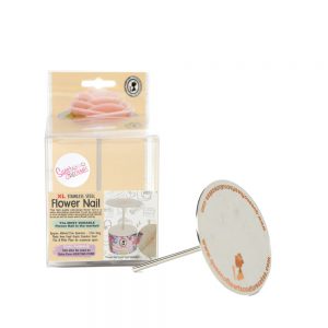 Queen of Hearts Stainless Steel FLOWER NAIL 