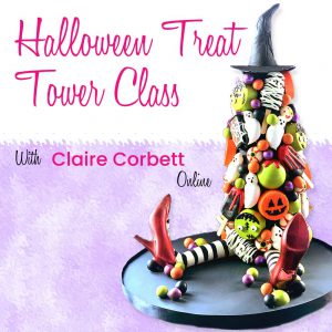 Halloween Treat Tower Class with Claire Corbett Online