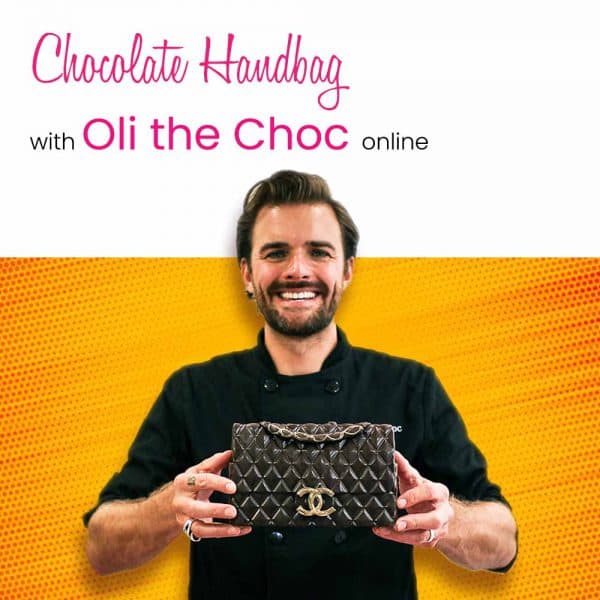 Chocolate Handbag with Oli the Choc Master Chocolatier Online