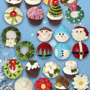 24 Christmas Buttercream Cupcakes - Queen of Hearts Couture Cakes - Online