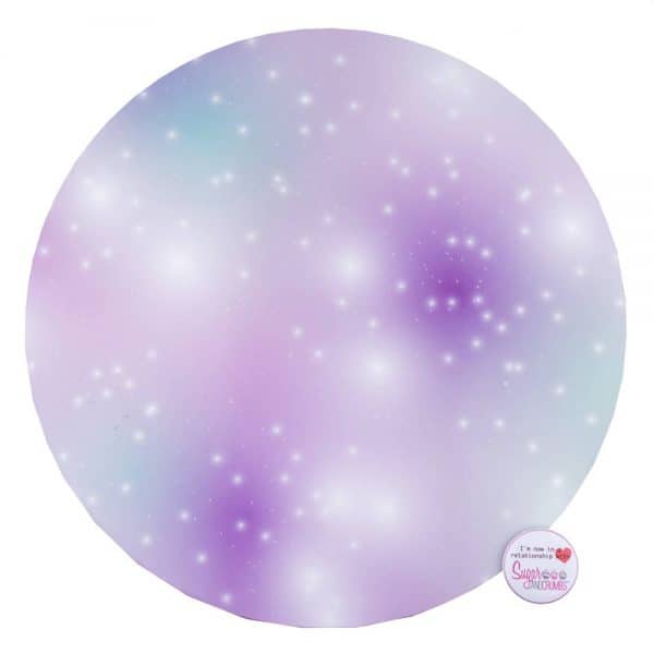 Masonite Cake Board Round CELESTIAL 12 Inch