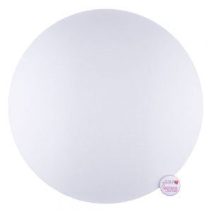 Masonite Cake Board Round WHITE