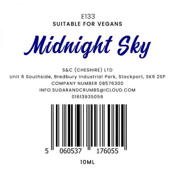 Deep Colour - Liquid Activated - Midnight Sky 10ml