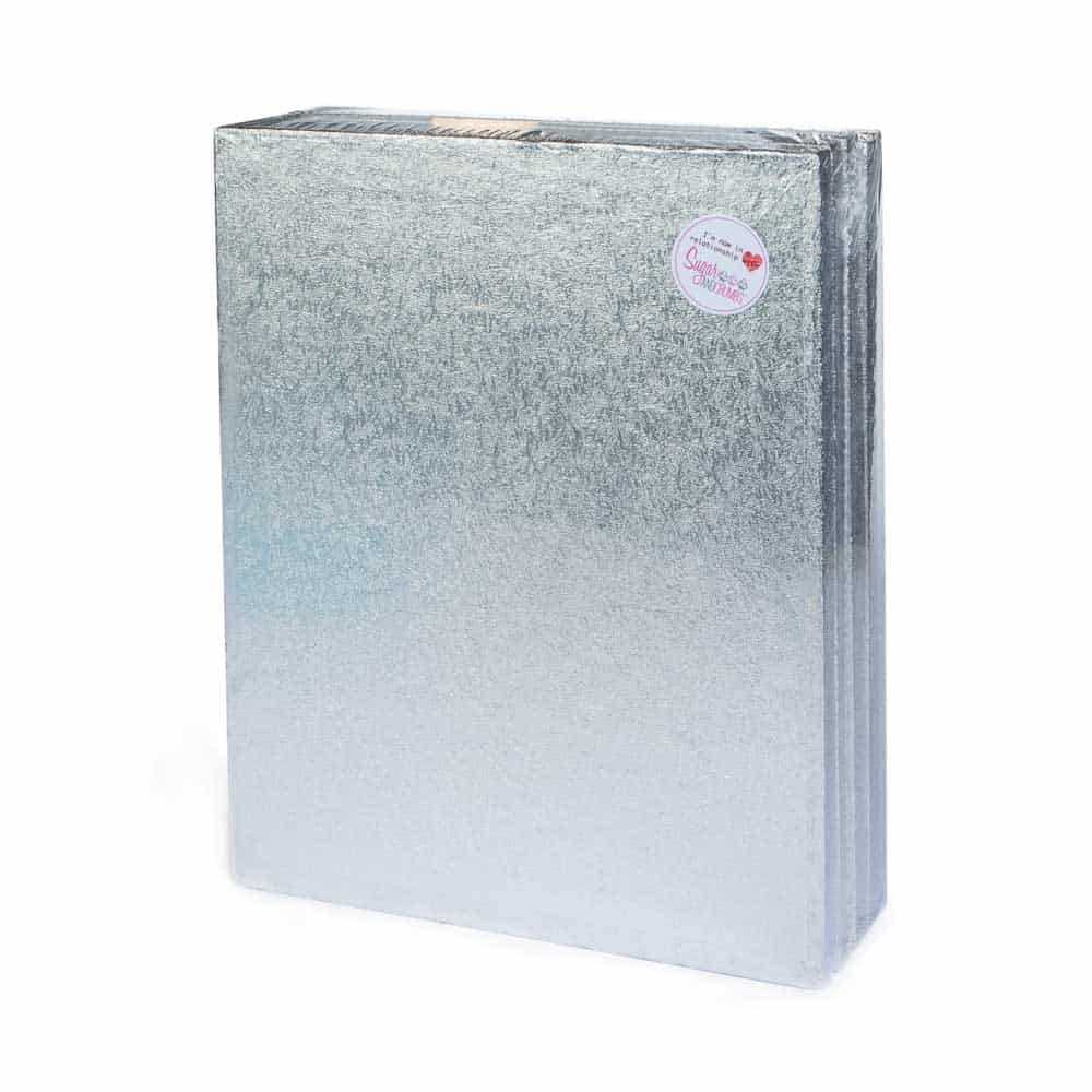 Oblong Silver Cake Drum 16 x 14 inch 12mm Thick Pack of 1 
