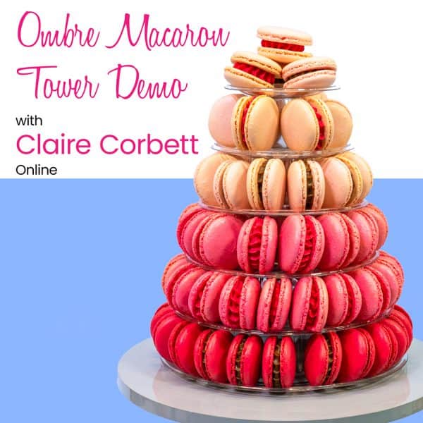 Ombre Macaron Tower Online Demo with Claire Corbett