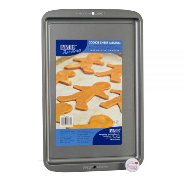 PME Bakeware Non Stick Cookie Sheet Medium 15 x 10 x 0.7inch