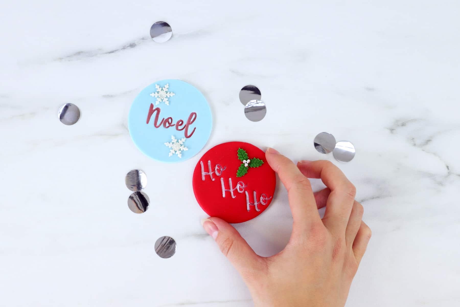 Fun Fonts Cupcake & Cookie Stamping Set 66 Pieces