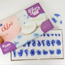 PME Fun Fonts Numeral and Specials Stamps