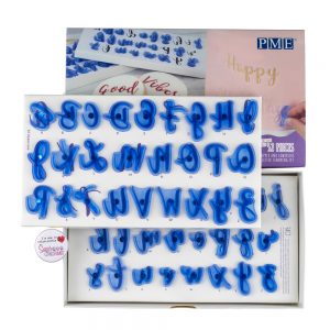 PME Fun Fonts Upper and Lowercase Lettering Stamps