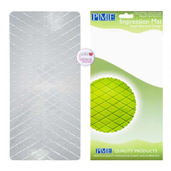 Pme Impression Mat Small Diamond