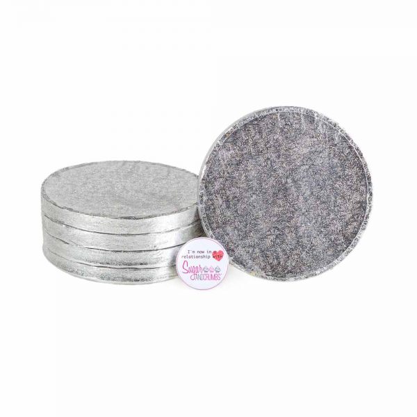 Cake Drum ROUND 06 Inch Pack of 5