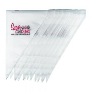 S&C Disposable Chocolate/Royal Icing Piping Bags 12 inch Pack of 100