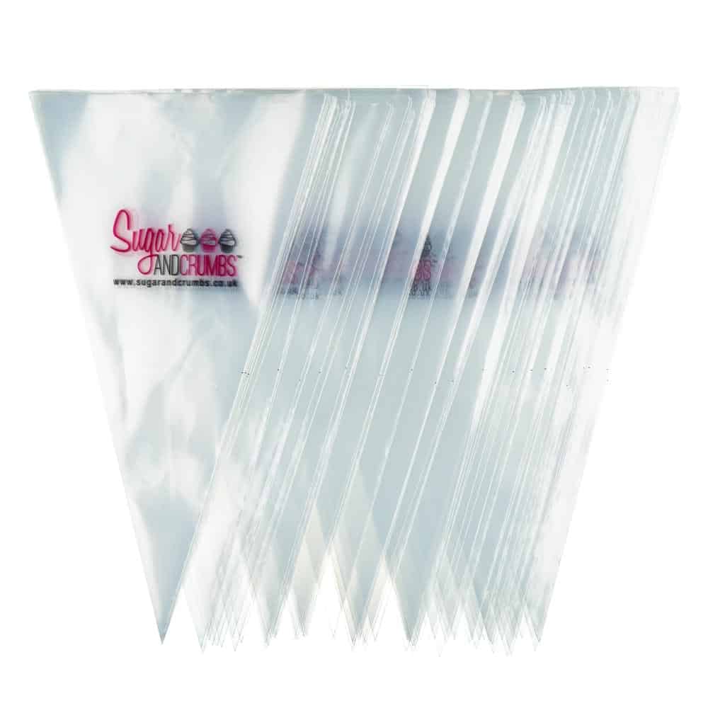 Sugar and Crumbs Disposable Piping Bags Pack of 100