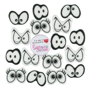 S&C Edible Assorted Eyes - 16 Pairs