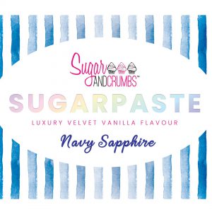 S&C Luxury Velvet Sugarpaste Navy Sapphire 2.5kg