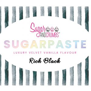 S&C Luxury Velvet Sugarpaste Rich Black 2.5kg