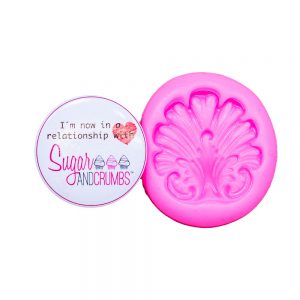 S&C Silicone Mould - Baroque Scroll