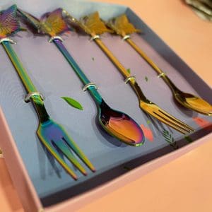 S&C Sprinkle Spoon & Fork - Set of 4.a