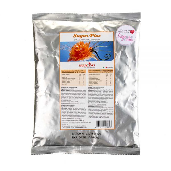 Saracino Sugar Plus ISOMALT 500g