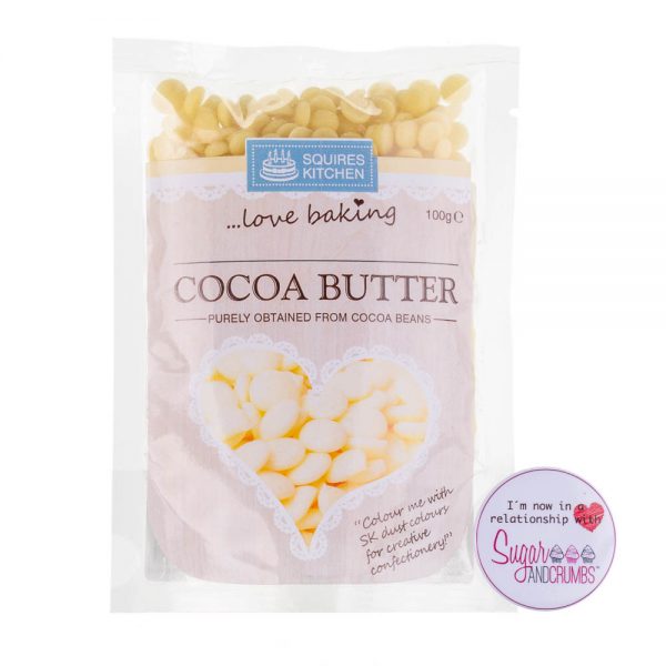 Squires Kitchen COCOA BUTTER  100g