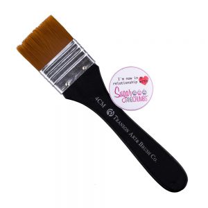 Sugar and Crumb Large Flat Lustre Brush 4cm