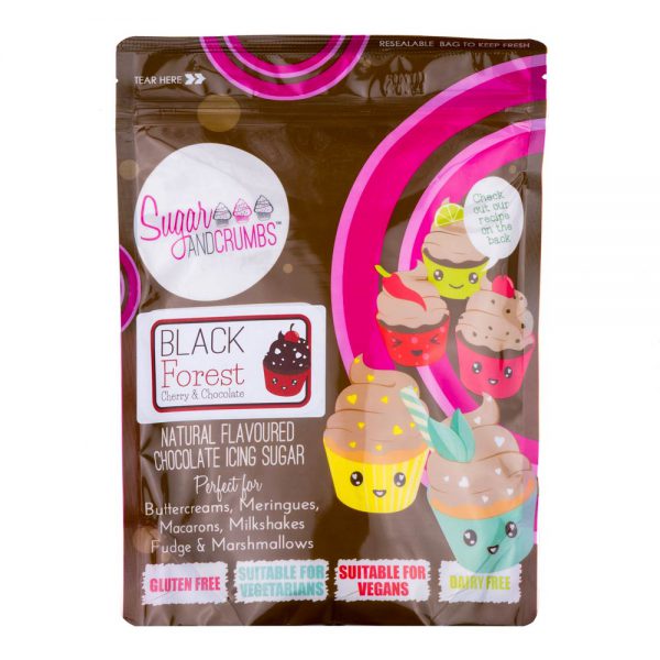 Black Forest 500g - Sugar and Crumbs Icing Sugar.a