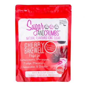 Cherry Bakewell 500g - Sugar and Crumbs Icing Sugar .a