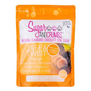 Jaffa Twist 500g - Sugar and Crumbs Icing Sugar.a