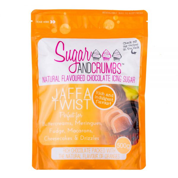 Jaffa Twist 500g - Sugar and Crumbs Icing Sugar.a
