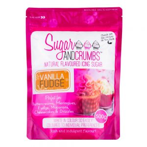 Vanilla Fudge 500g - Sugar and Crumbs Icing Sugar.a