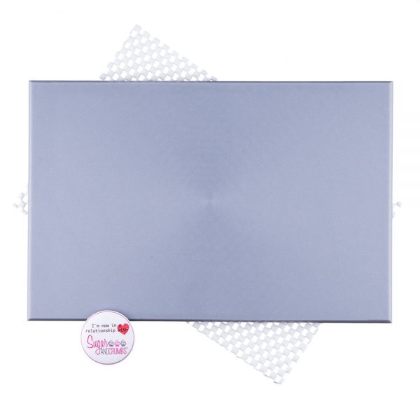 Sugar and Crumbs Non Stick Medium GREY Sugarcraft Board 300mm x 250mm