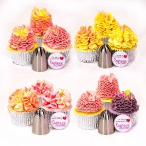 Swirls and Ruffles Nifty Nozzles Set of 4