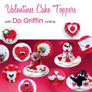 Valentine Cake Toppers with Do Griffin Online