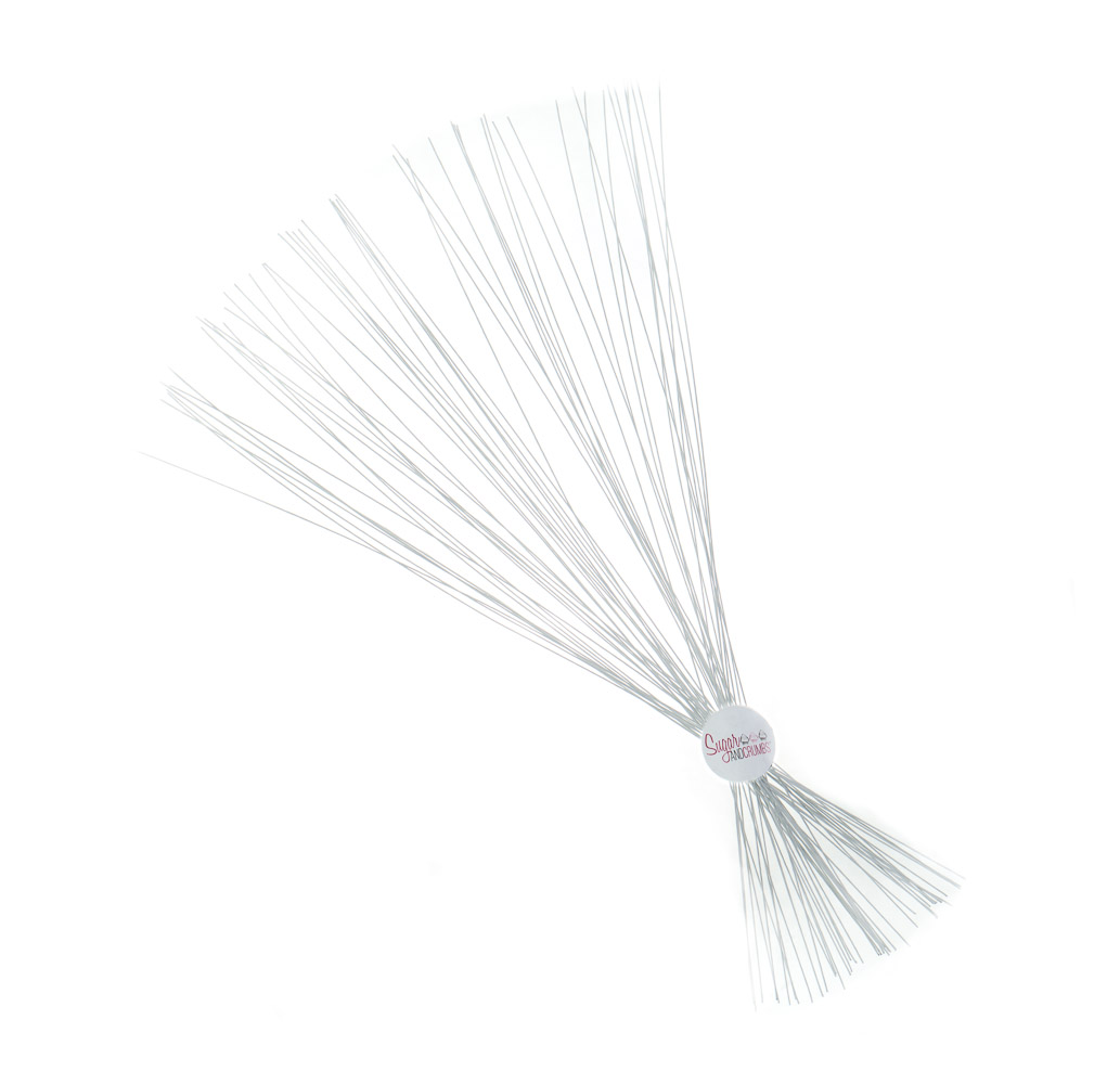 Culpitt Floral Wire White 28 Gauge Pack of 50