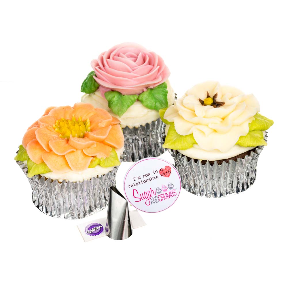 Buy Royale Mesum™ 2D Large Size Rose Flower Cake Decorating Icing Tip Cupcake  Nozzles Cake Decoration Online at Low Prices in India - Amazon.in