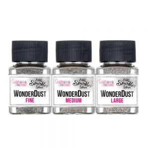 WonderDust - Sparkles - Silver Glitters - Set of 3.a