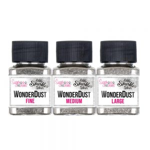 WonderDust - Sparkles - Silver Glitters - Set of 3.a