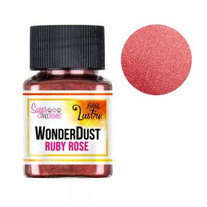 WonderDust Lustre RUBY ROSE 5g.Square