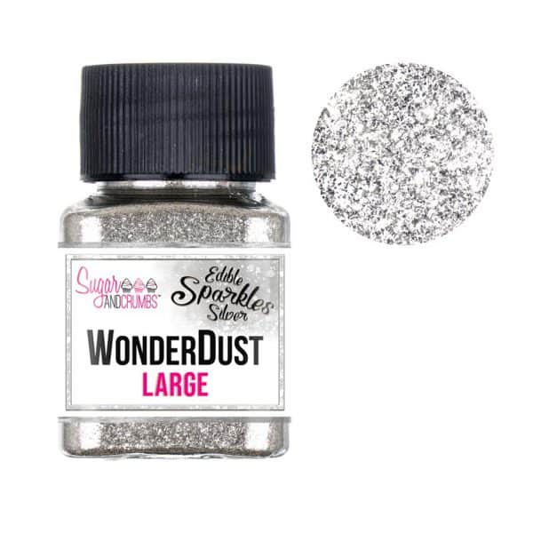 WonderDust Sparkles - Silver Glitter - LARGE