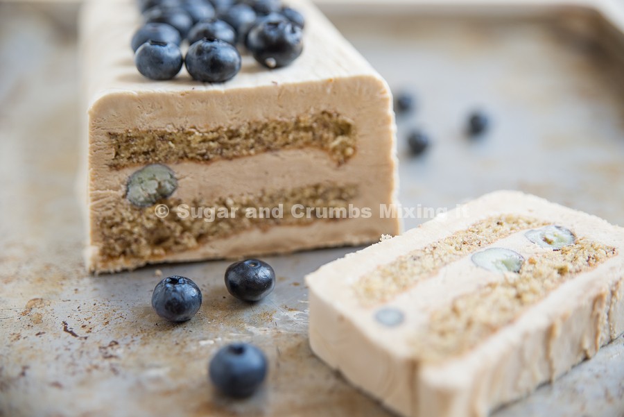 Blueberry Cheesecake Semifreddo